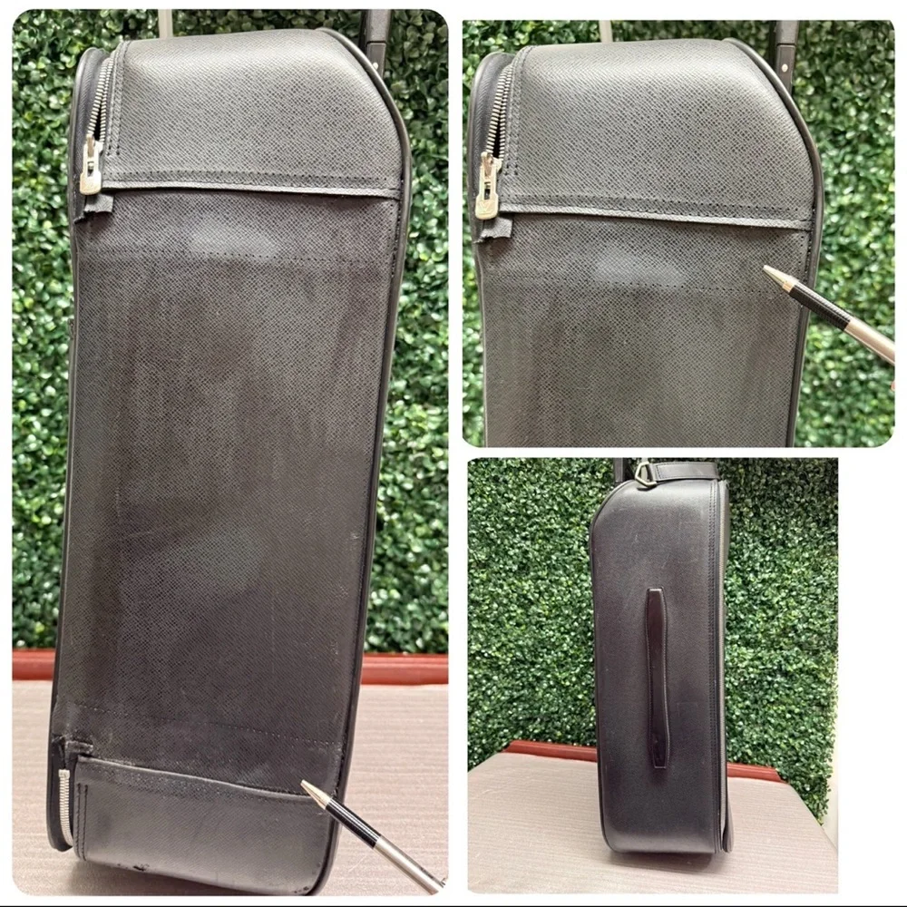 Louis Vuitton Taiga Pegasus 55 Rolling Suitcase Travel Luggage - Picture 5 of 12